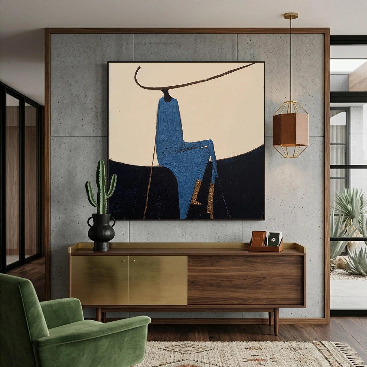 Western Cowboy Wall Art  #AC074
