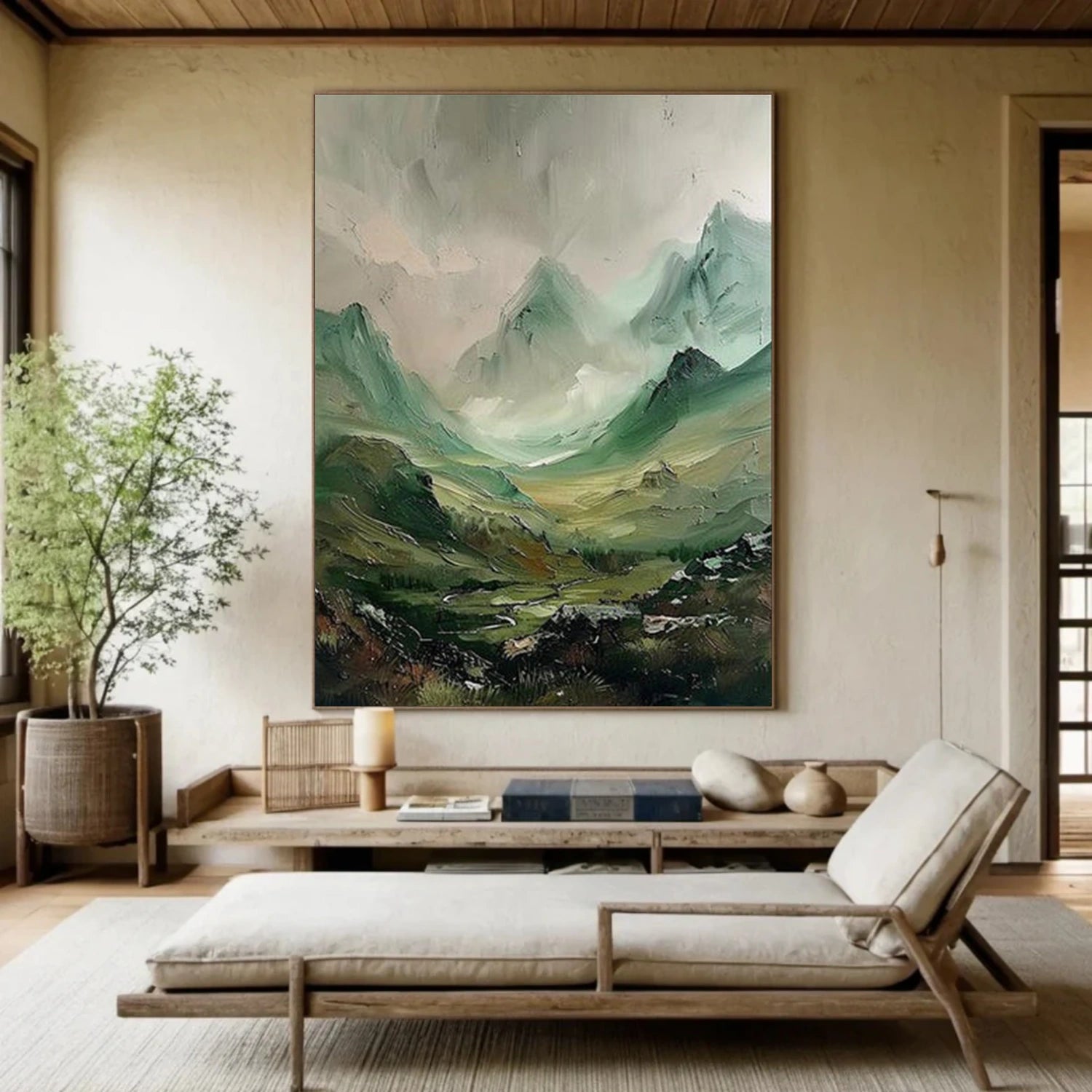 Abstract Mountain Wall Art #MM011
