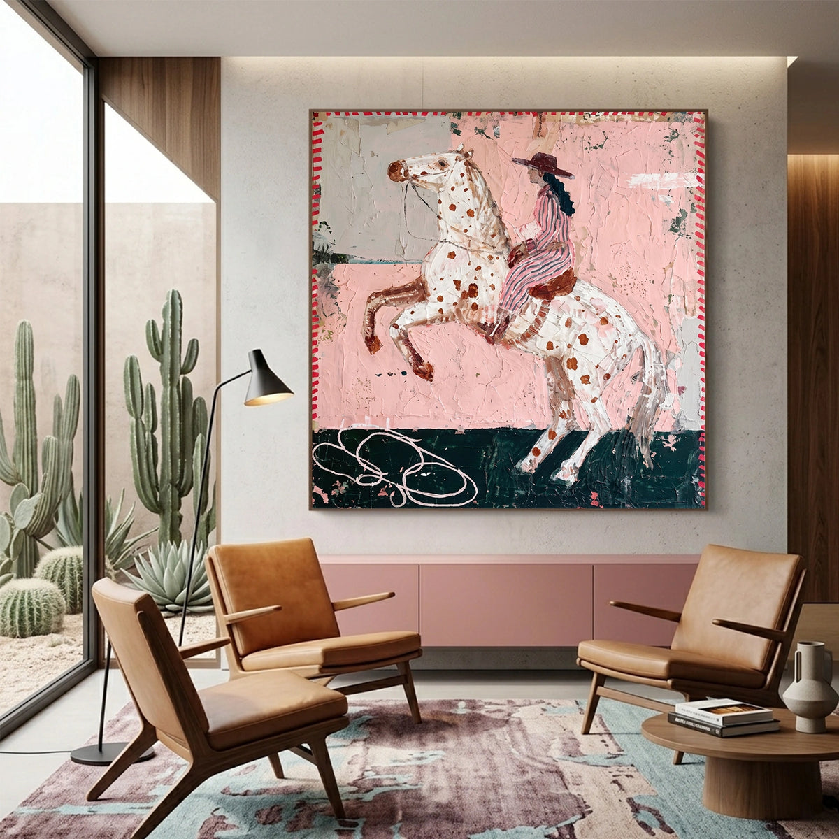 Western Cowboy Wall Art # AC115
