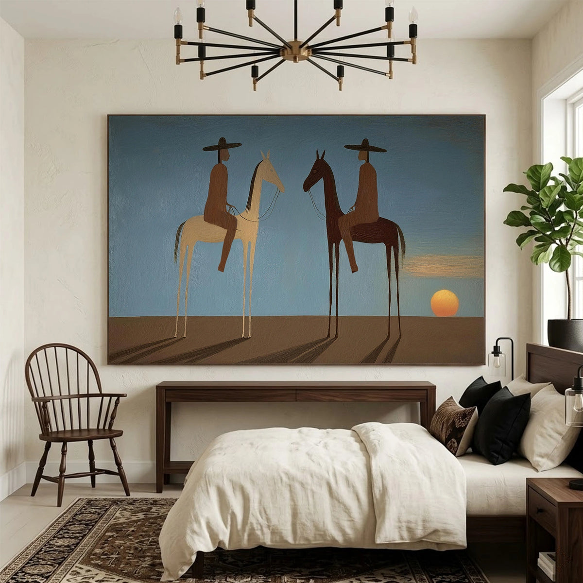 Western Cowboy Wall Art #AC077