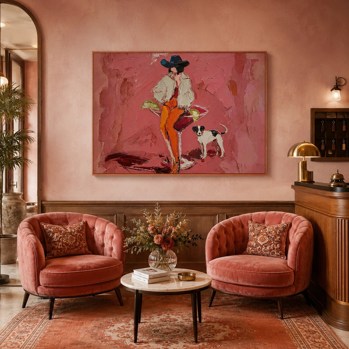 Western Cowboy Wall Art #AC047