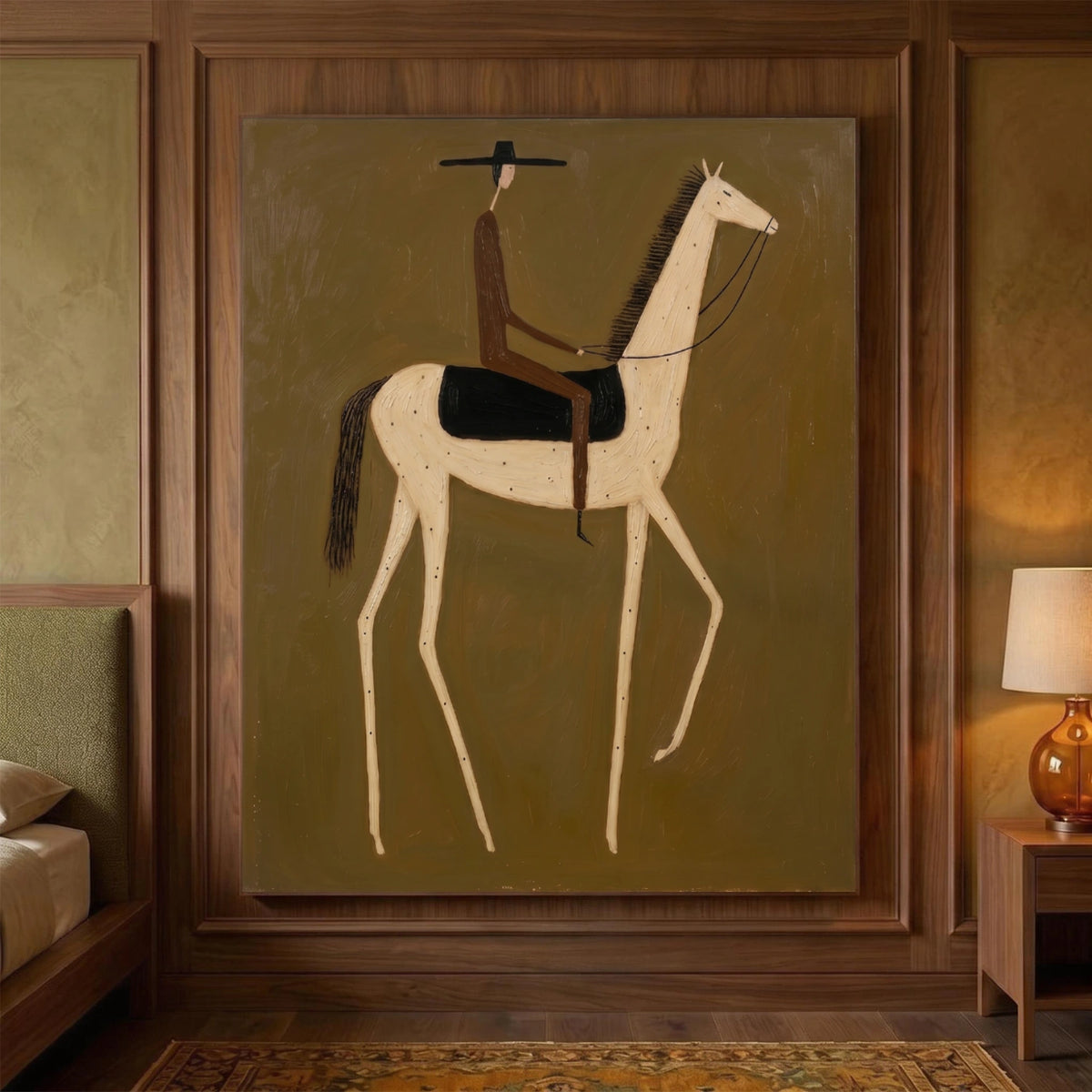 Western Cowboy Wall Art #AC094