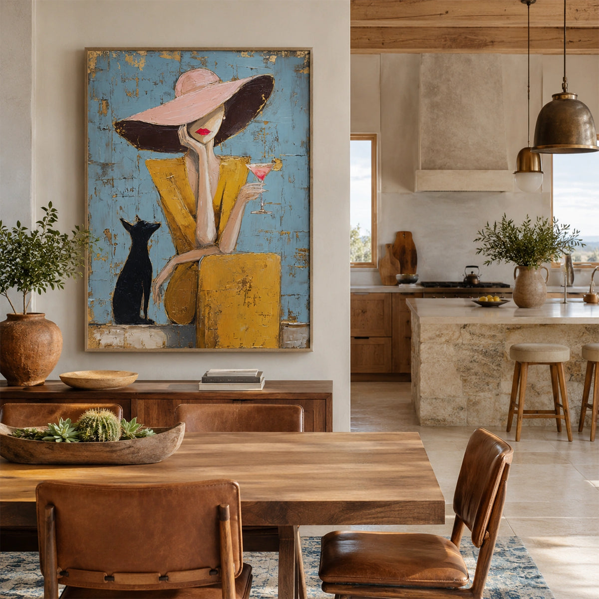 Western Cowboy Wall Art #AC036