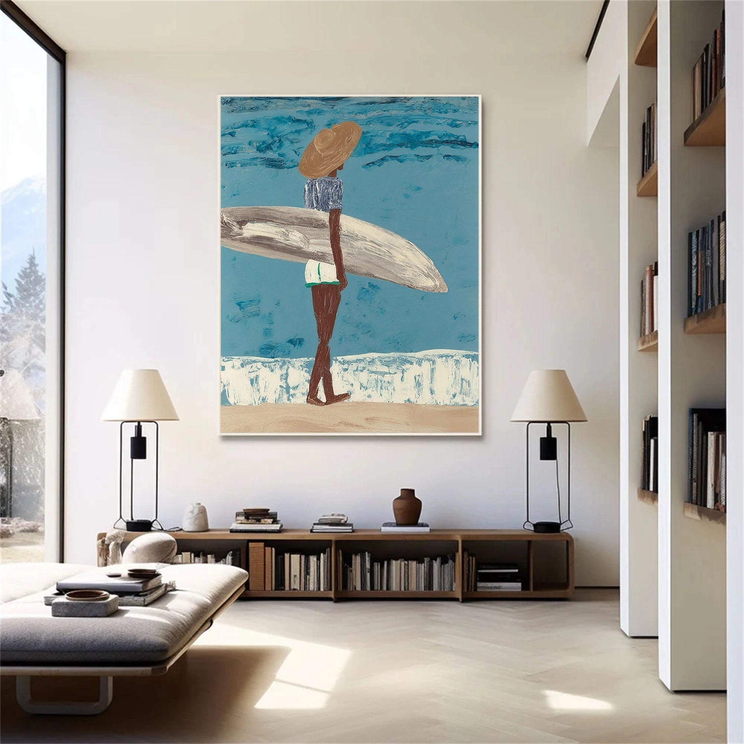 Surfing Sports Wall Art #SC002