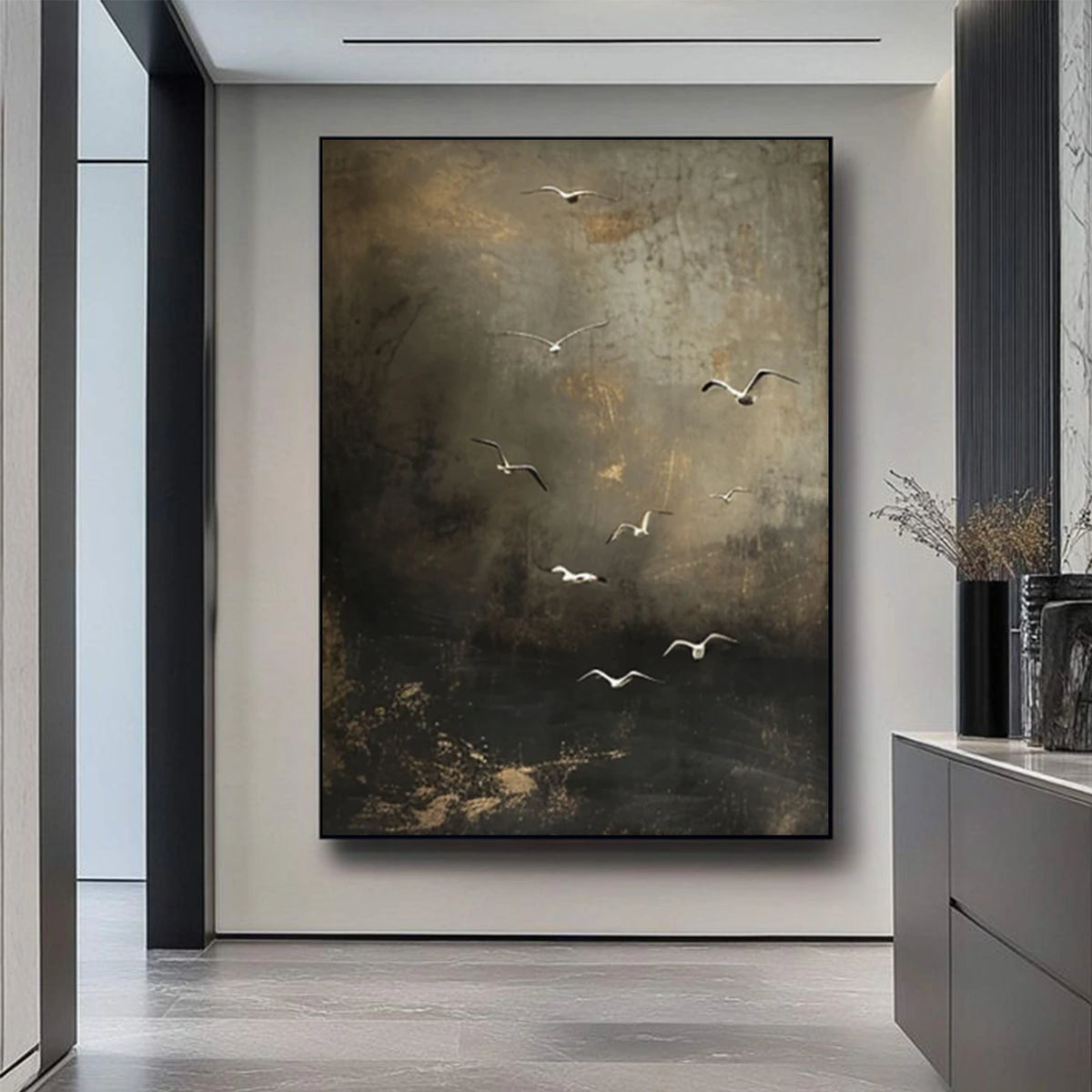 Abstract Animal Wall Art #AN049