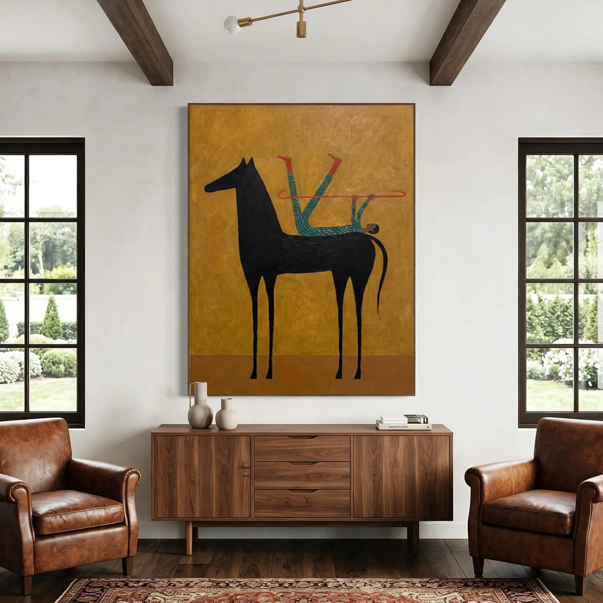 Western Cowboy Wall Art #AC098