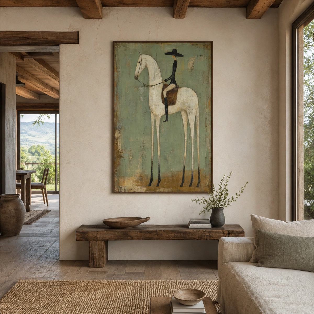 Western Cowboy Wall Art #AC001