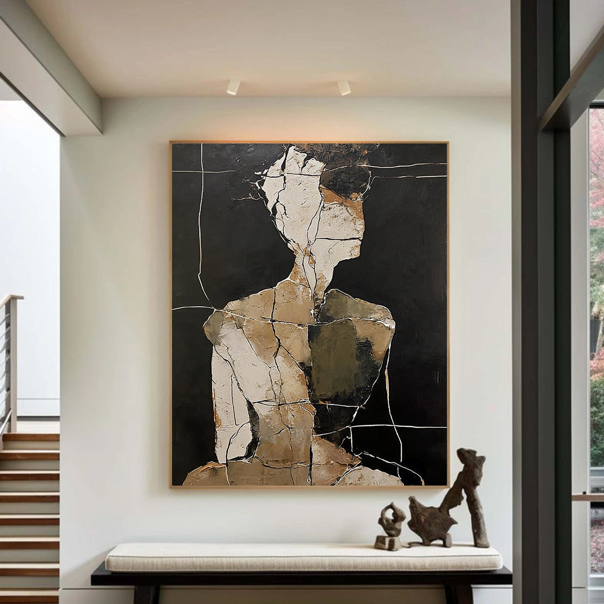 Abstract Portrait Wall Art #LA013