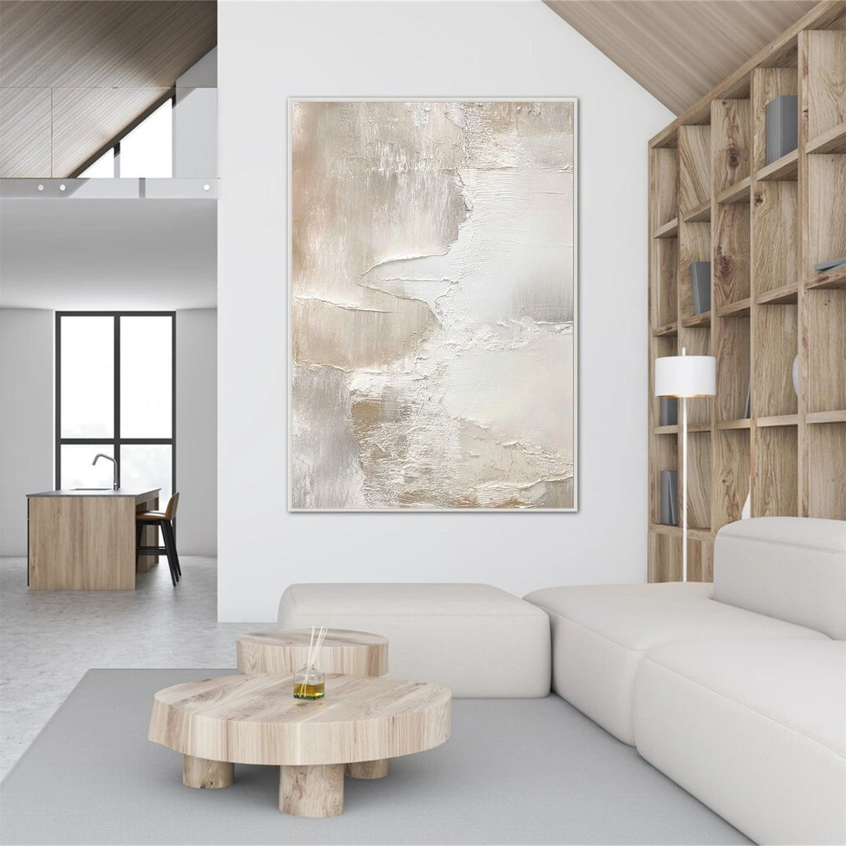 Abstract Textured Wall Art #AW004