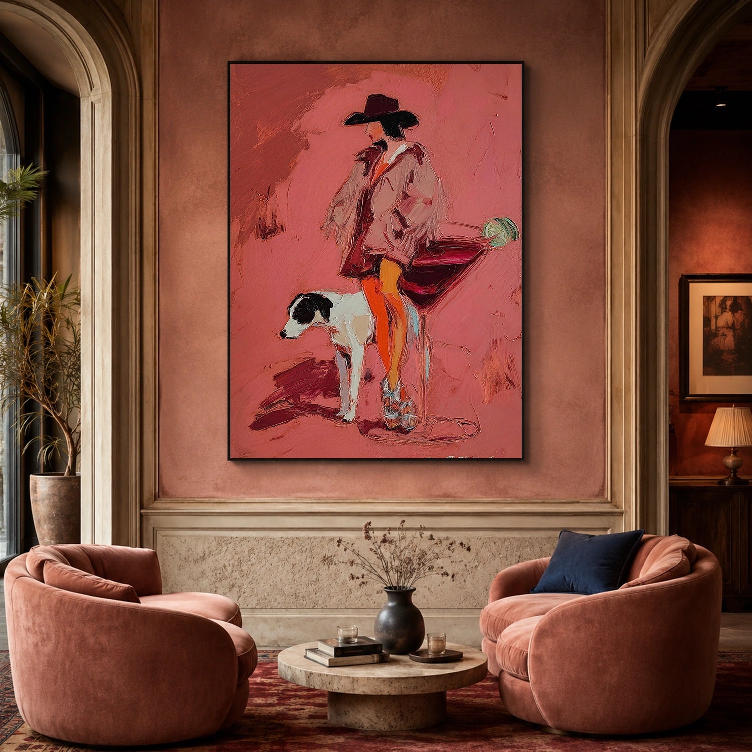 Western Cowboy Wall Art #AC046