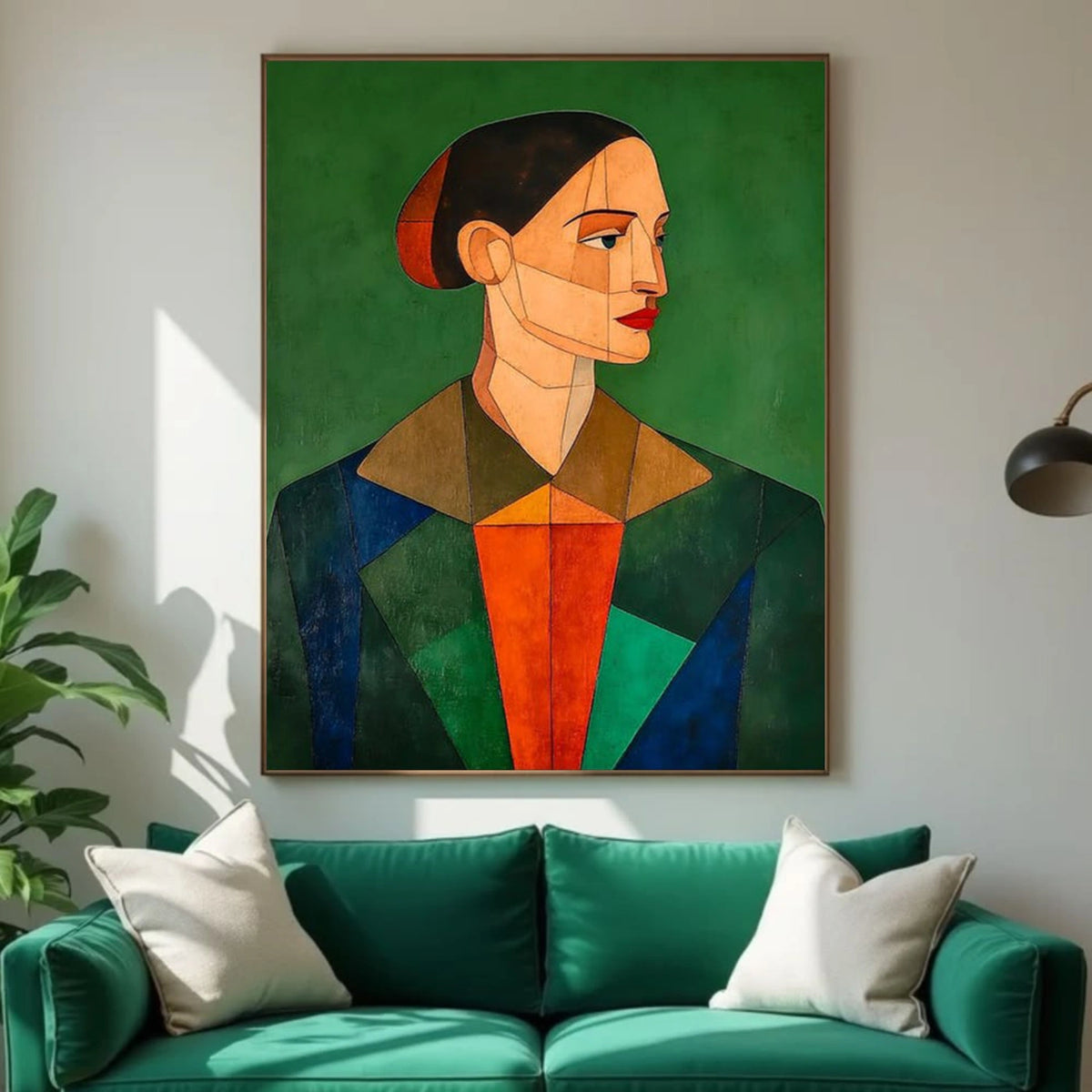 Abstract Portrait Wall Art #LA004