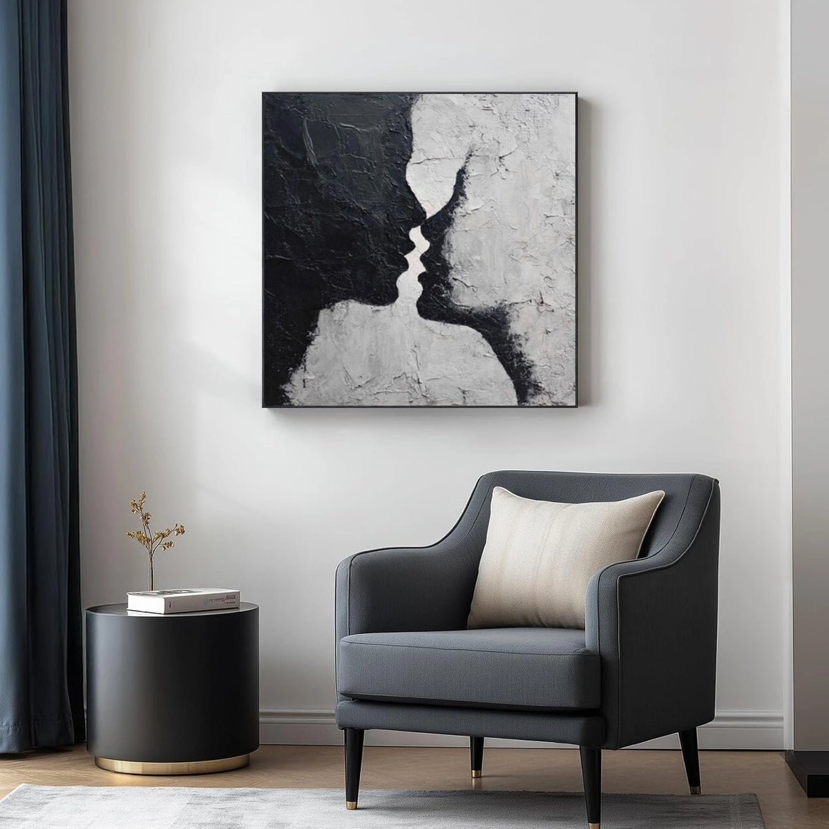 Abstract Portrait Wall Art #LA008
