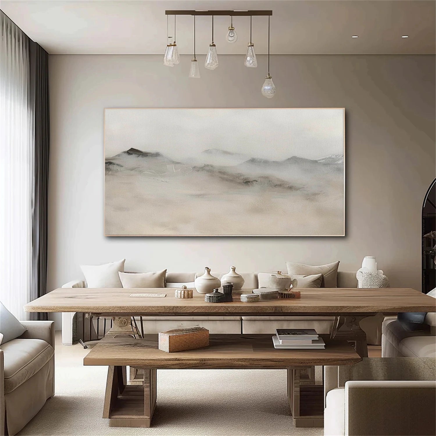 Abstract Mountain Wall Art #MM024