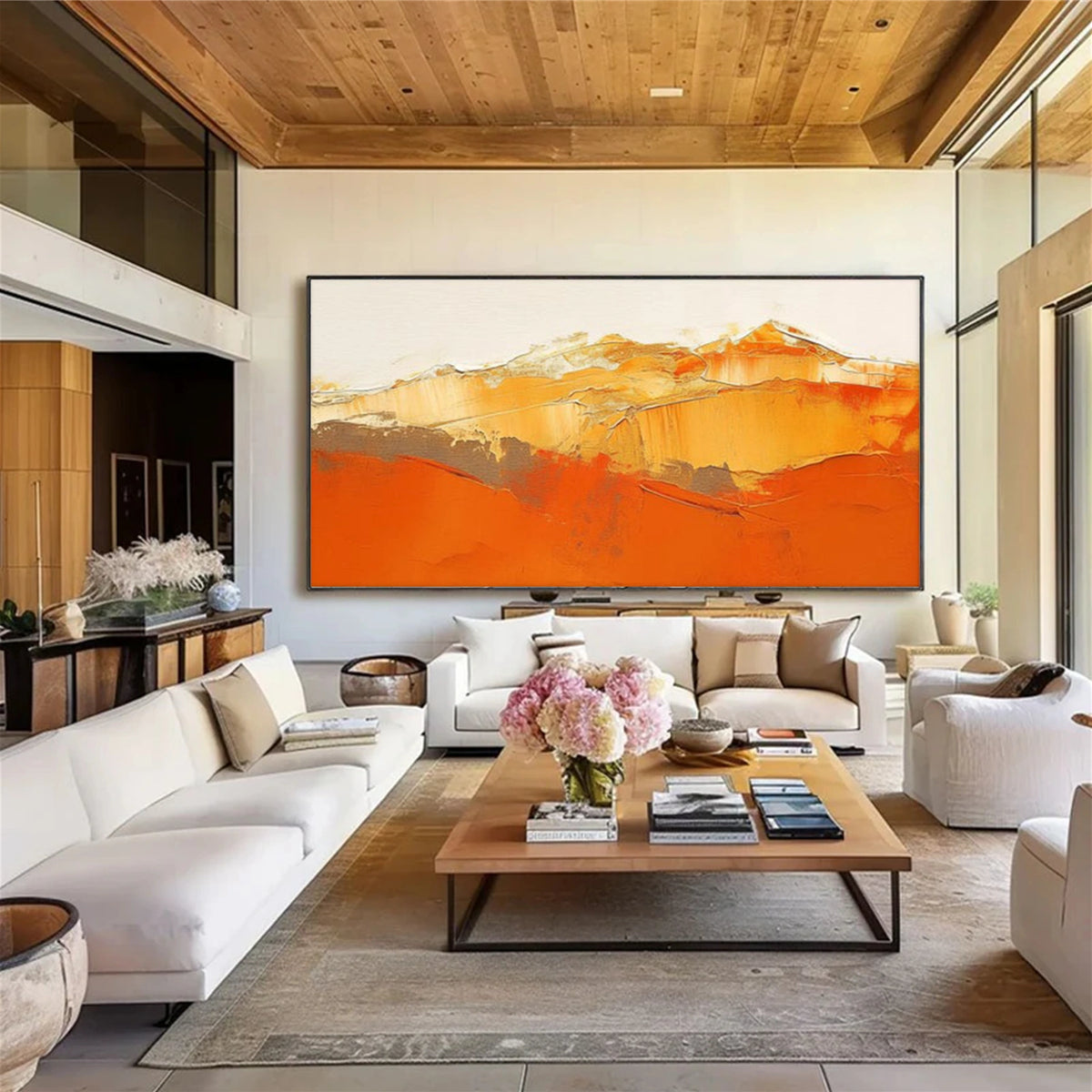 Abstract Mountain Wall Art #MM014