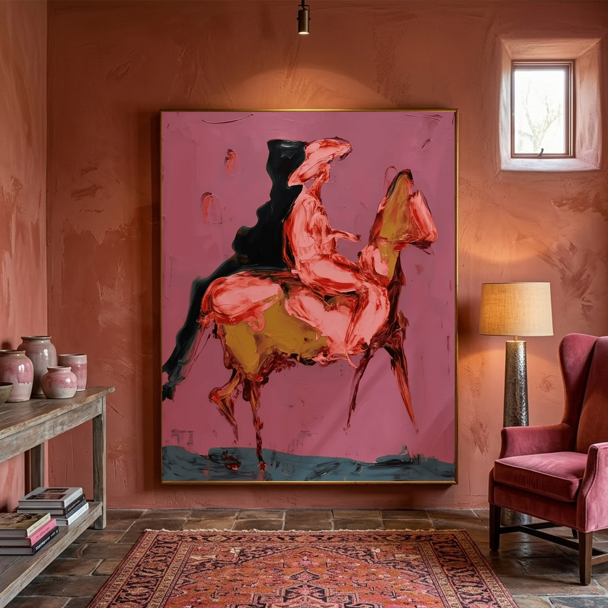 Western Cowboy Wall Art # AC119