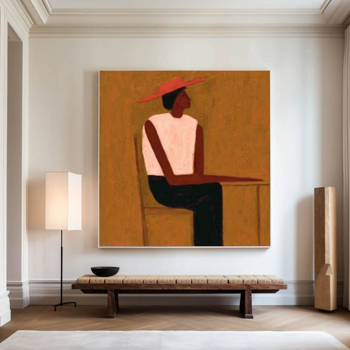 Abstract Portrait Wall Art #LA007