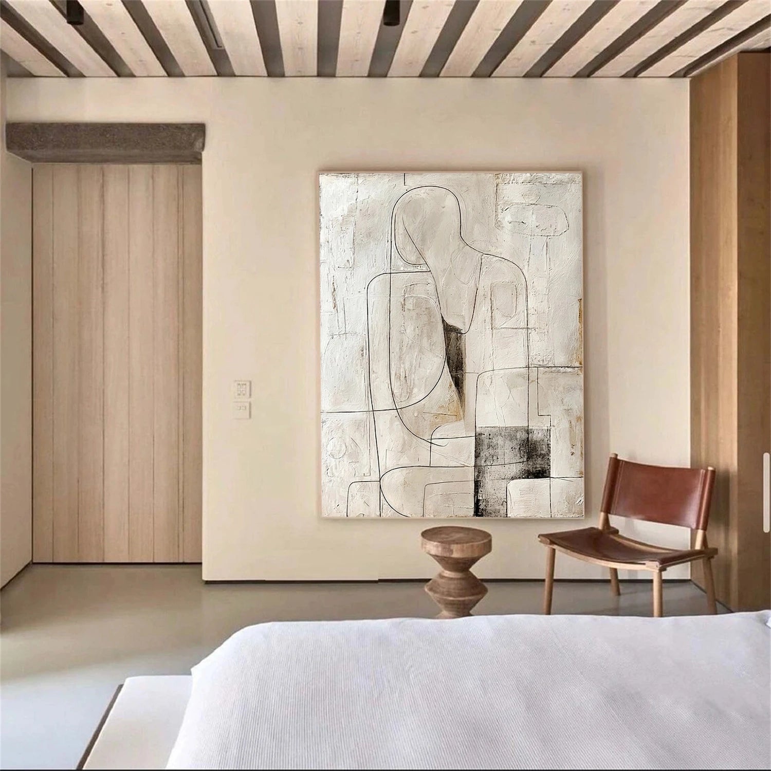 Contemporary Abstract Minimalist Wall Art #CA001