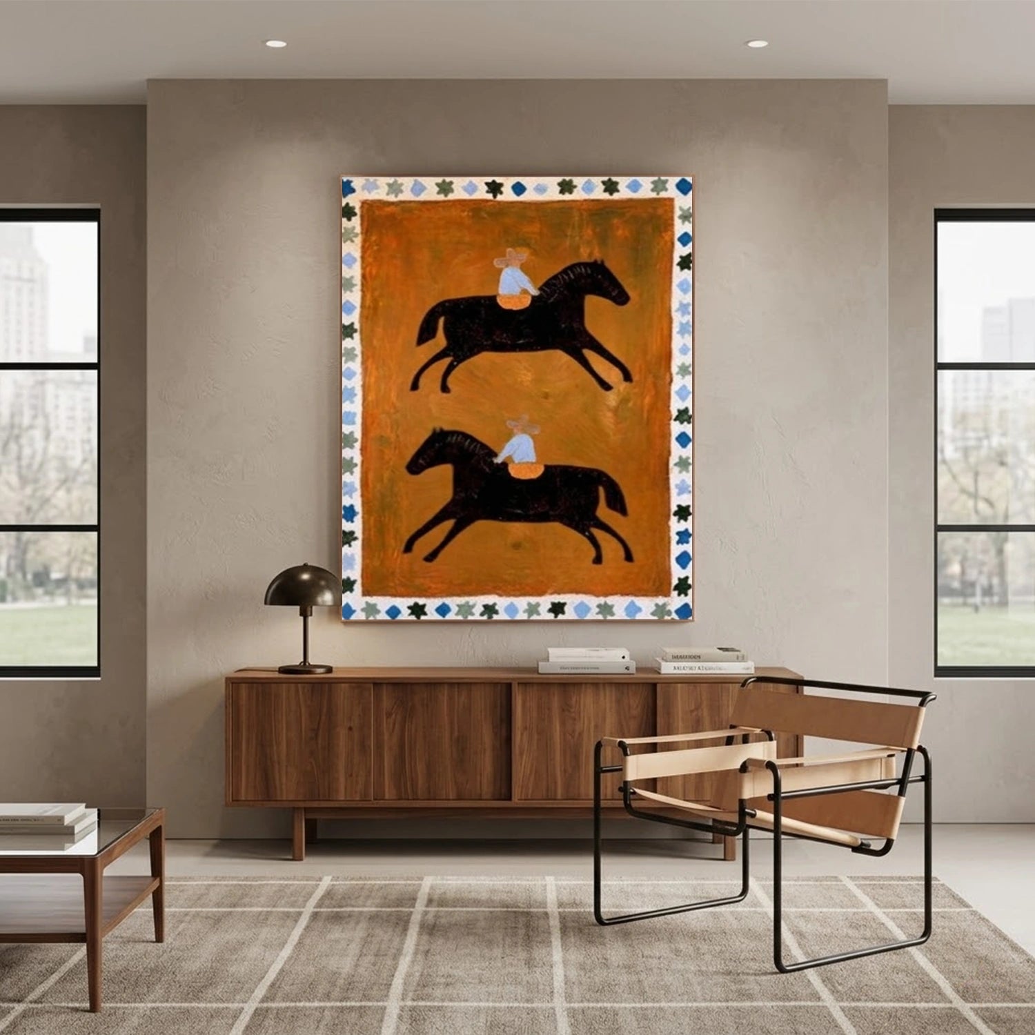 Western Cowboy Wall Art #AC052