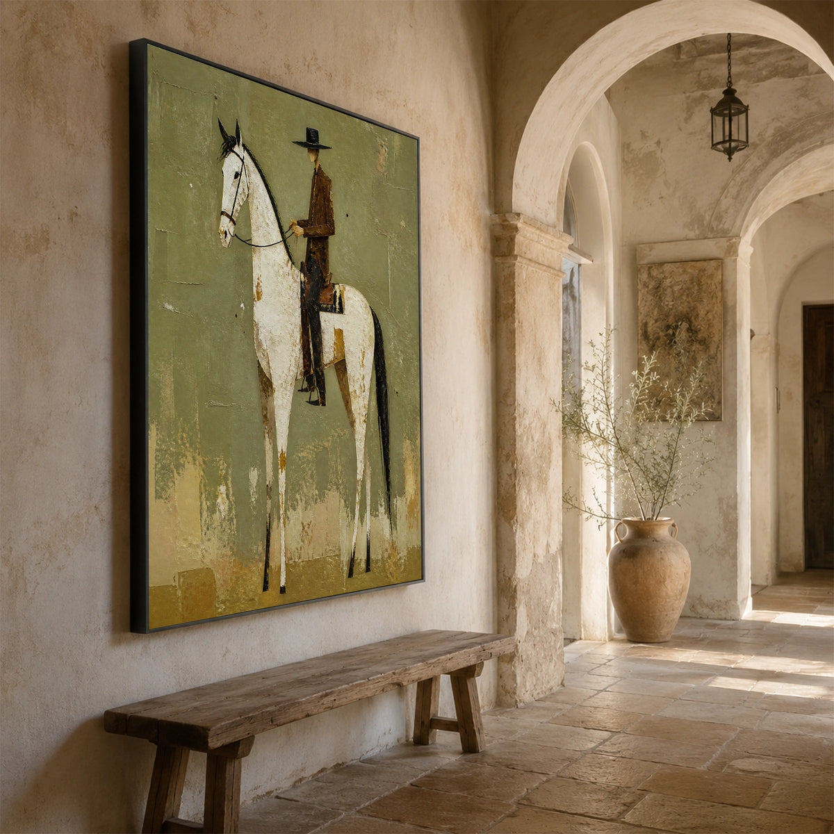 Western Cowboy Wall Art #AC008