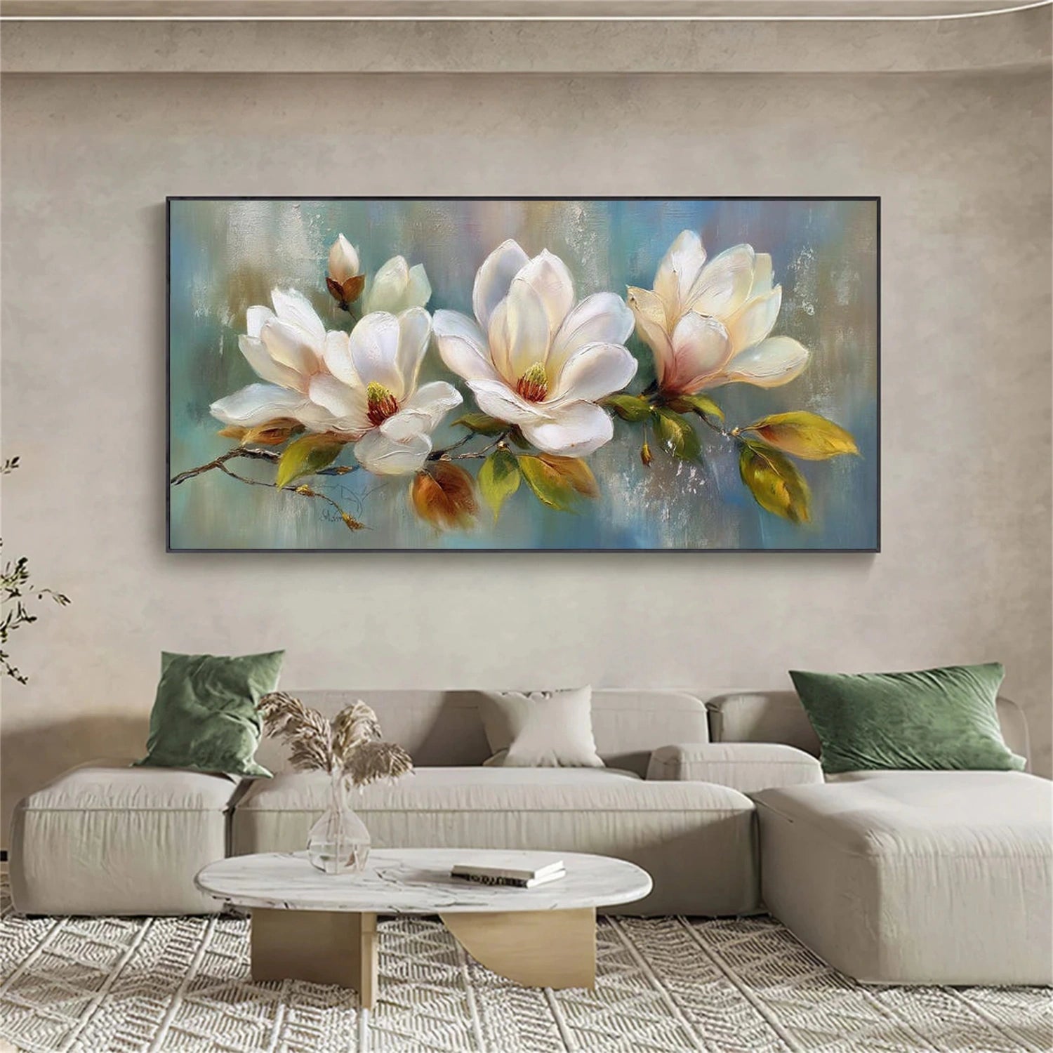 Abstract Flower And Tree Wall Art #FT037