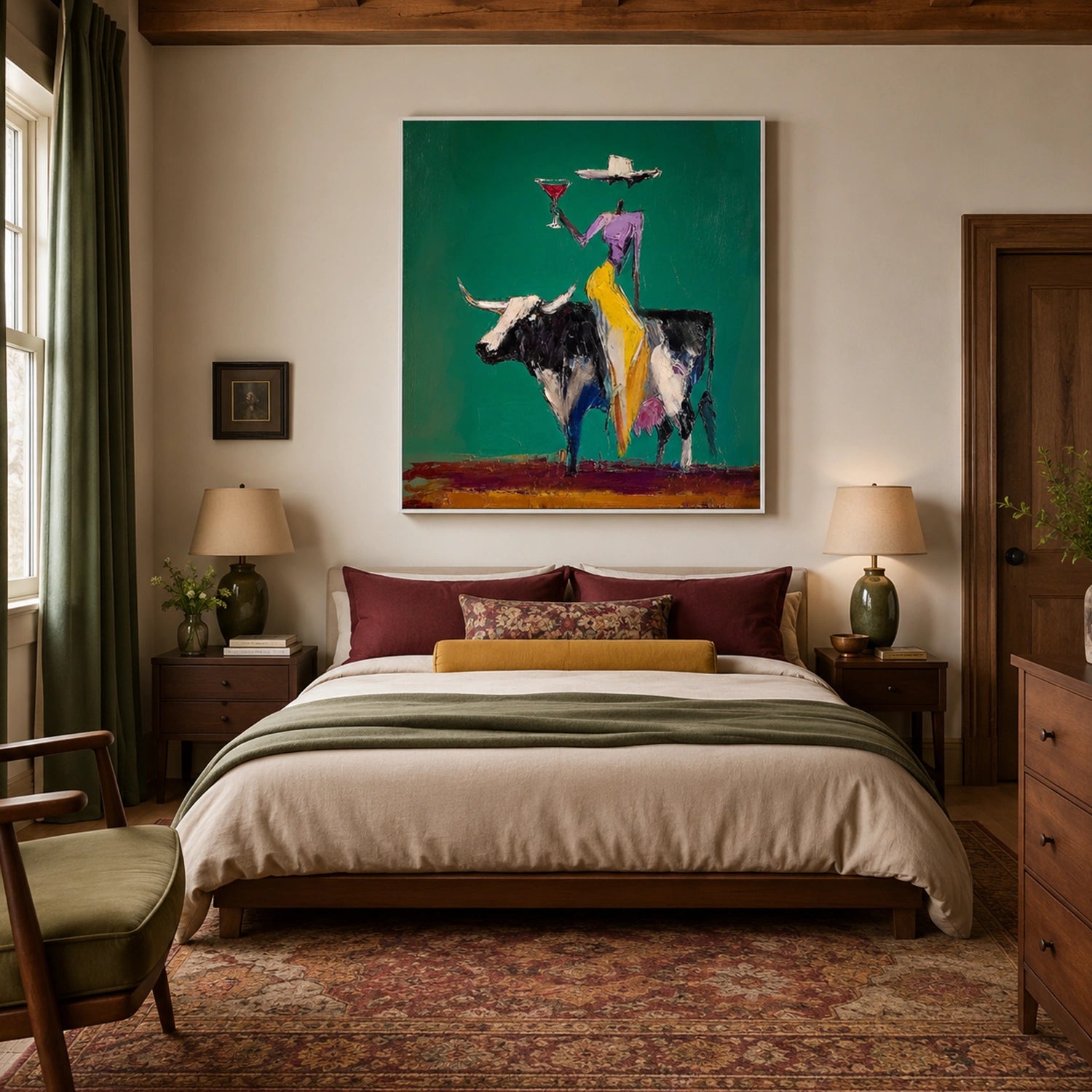 Western Cowboy Wall Art #AC049
