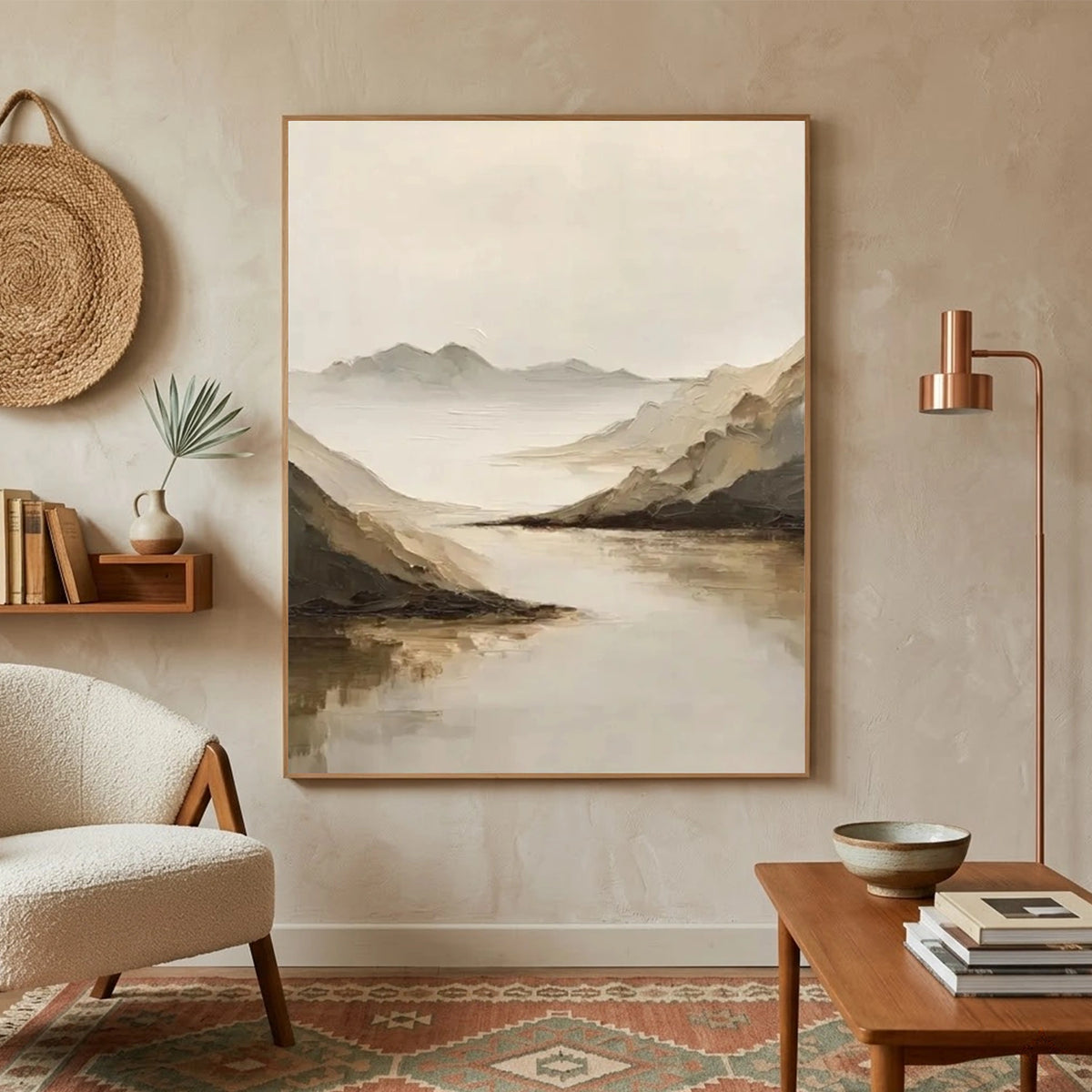 Abstract Mountain Wall Art #MM008