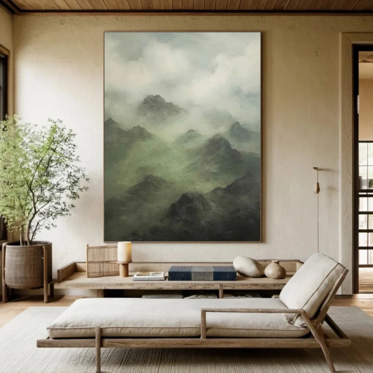Abstract Mountain Wall Art #MM003