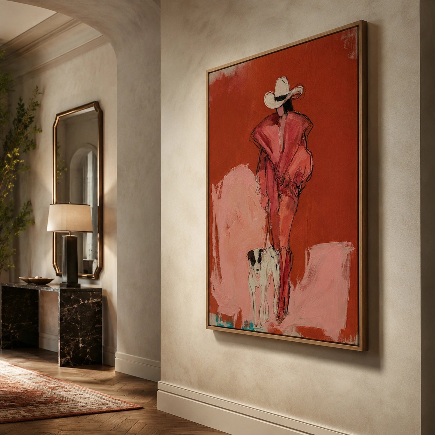 Western Cowboy Wall Art #AC029