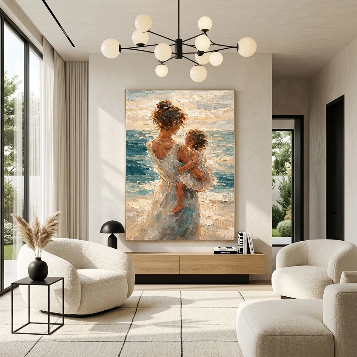 Abstract Portrait Wall Art #LA040