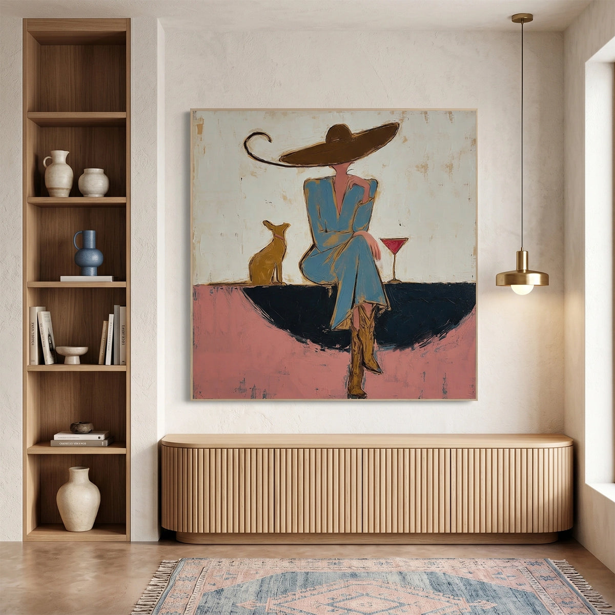 Western Cowboy Wall Art #AC070
