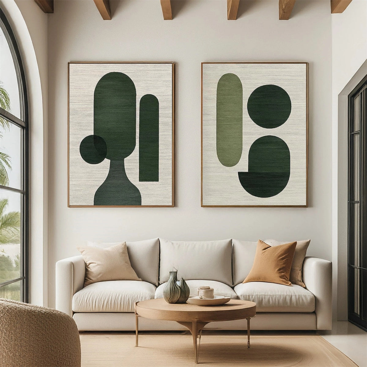 Wabi Sabi Wall Art Set of 2 #WS019
