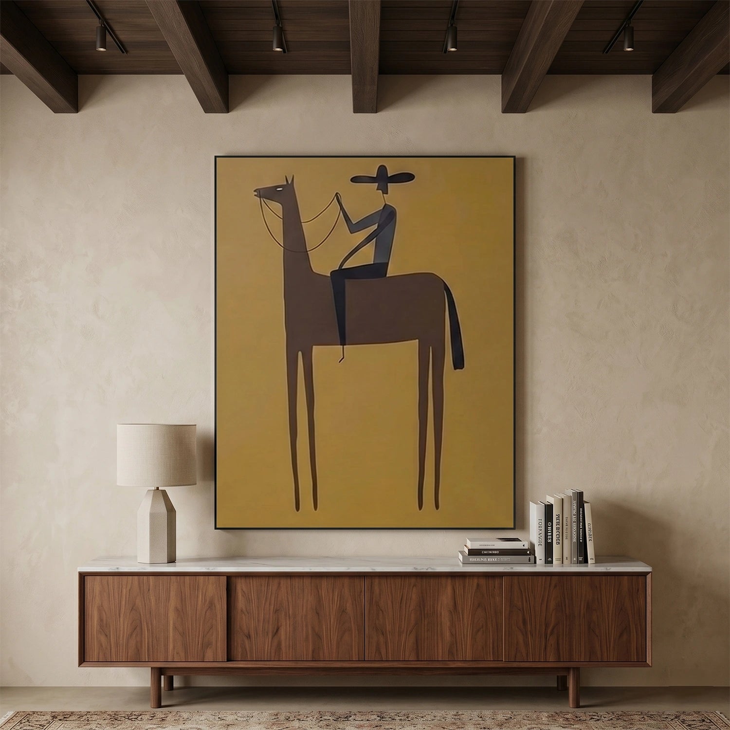 Western Cowboy Wall Art #AC097