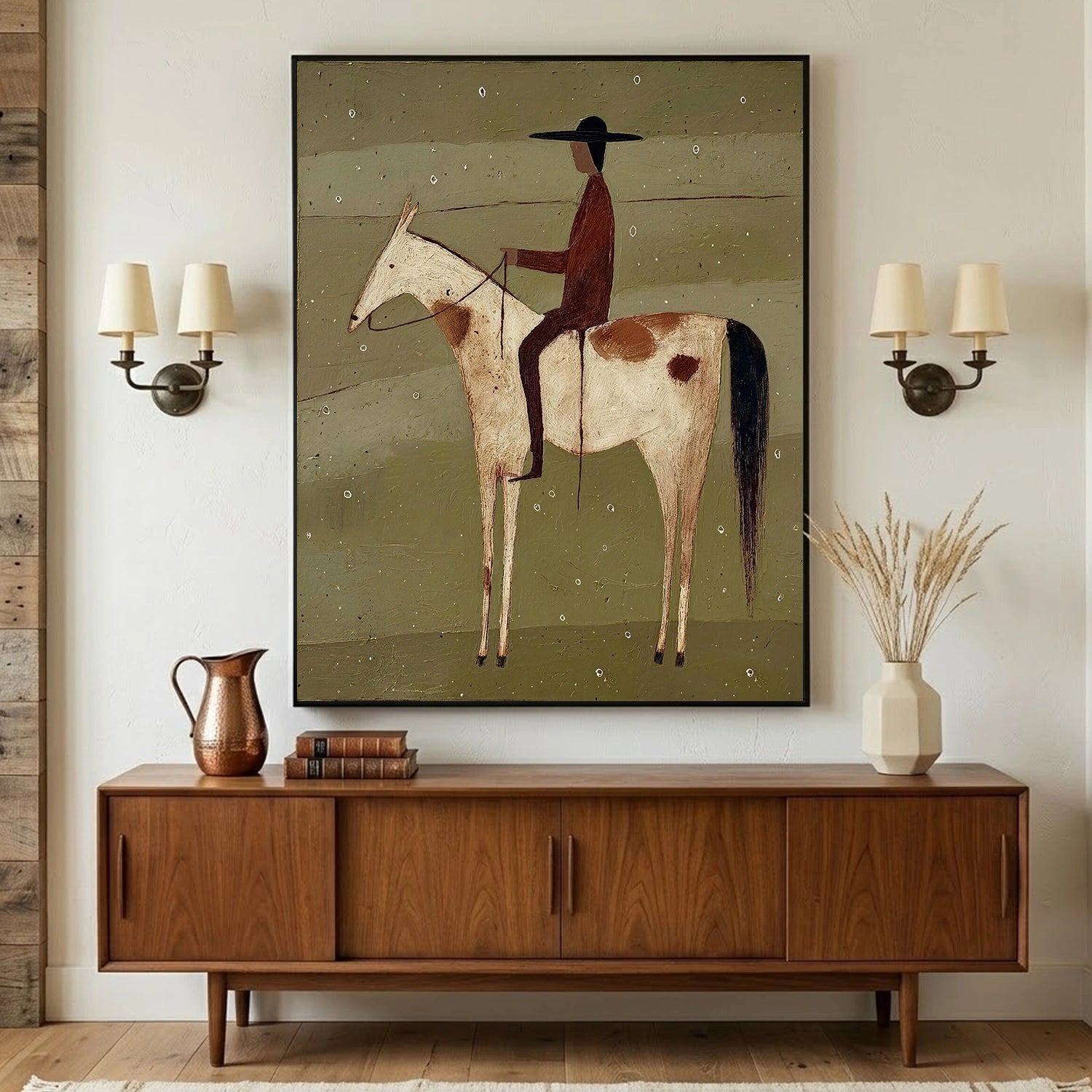 Western Cowboy Wall Art #AC085