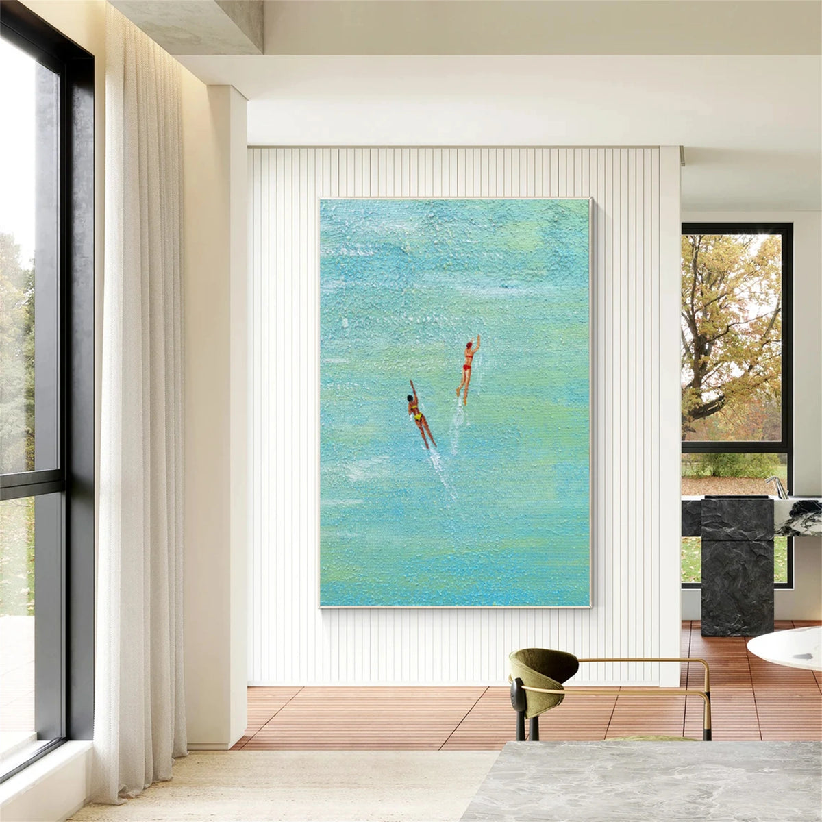 Swimming Sports Wall Art #SC028