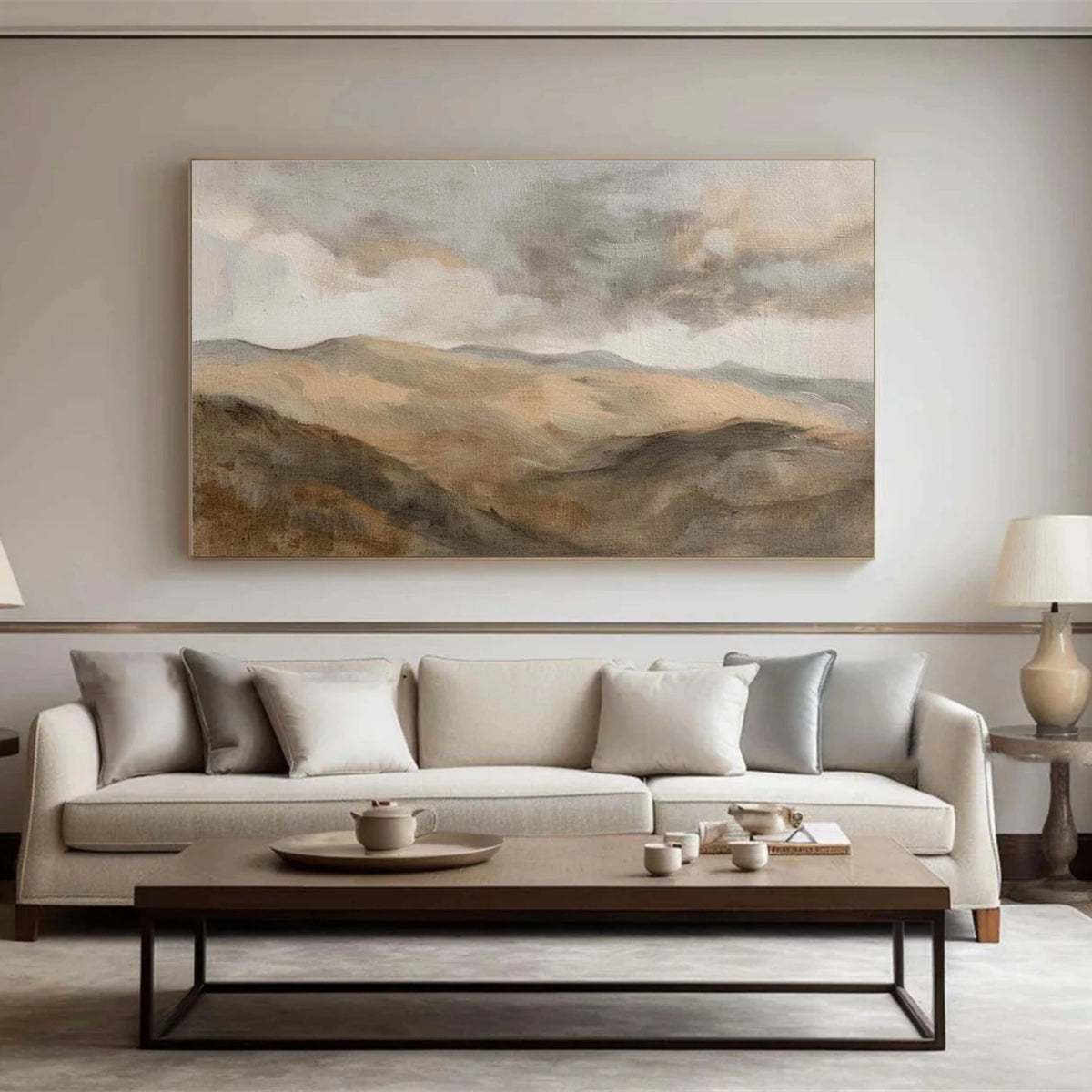 Abstract Mountain Wall Art #MM025