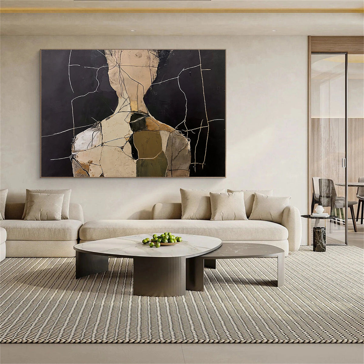 Abstract Portrait Wall Art #LA015