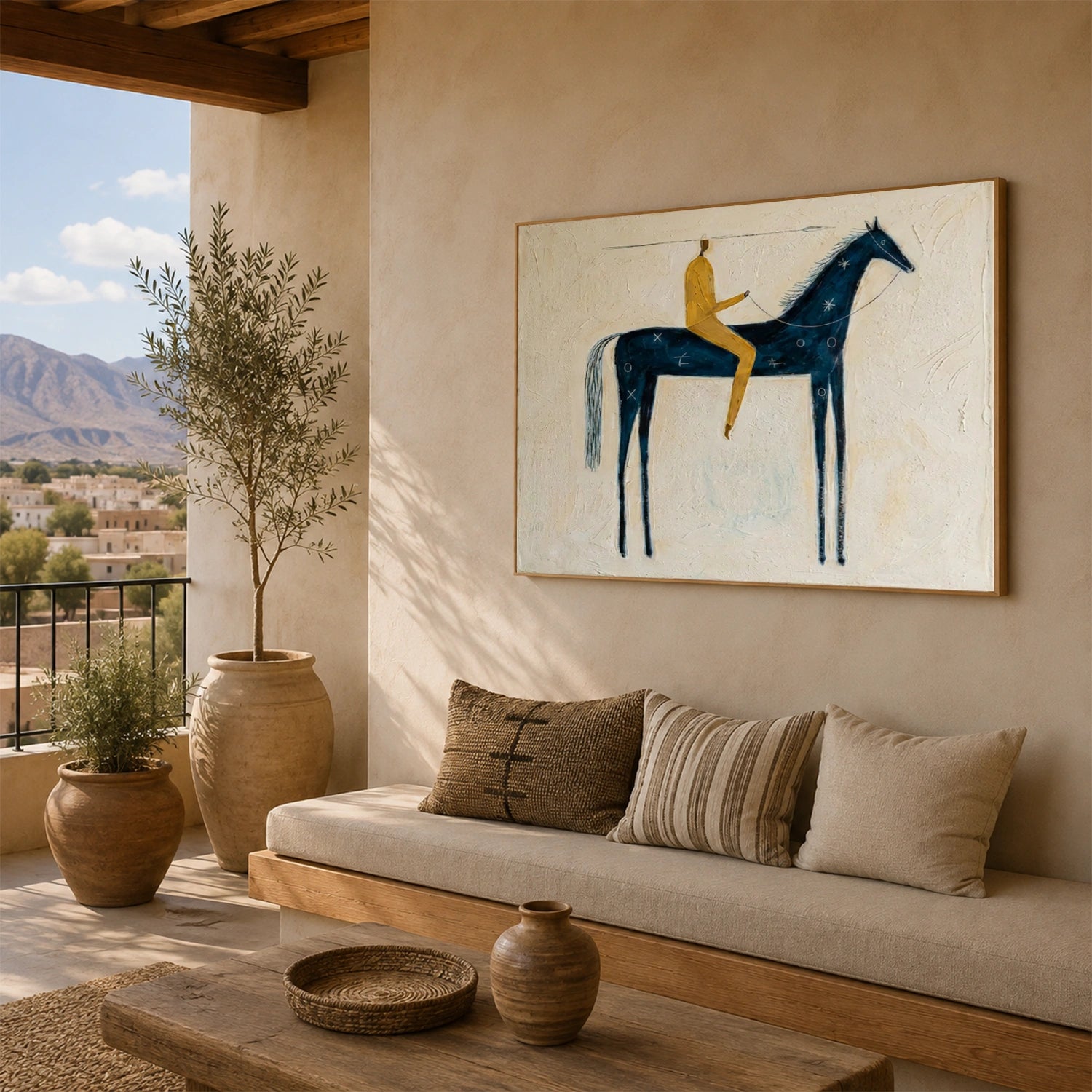 Western Cowboy Wall Art #AC007