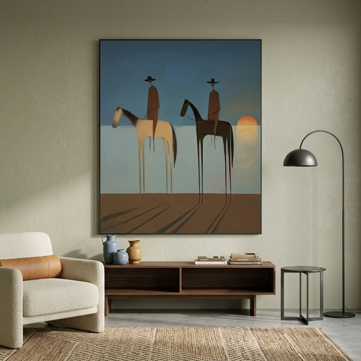 Western Cowboy Wall Art #AC084