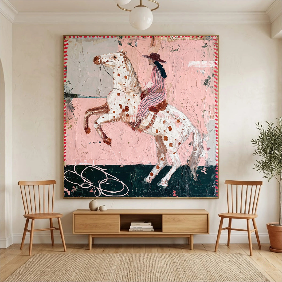 Western Cowboy Wall Art # AC115