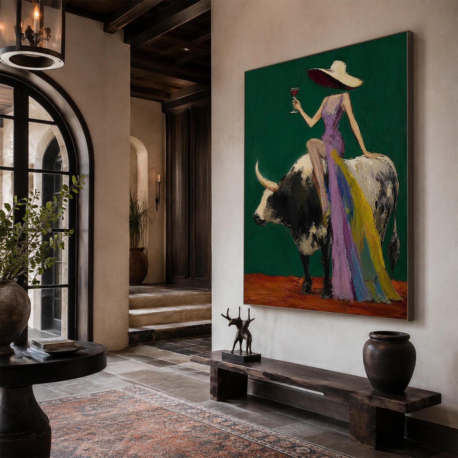 Western Cowboy Wall Art #AC026