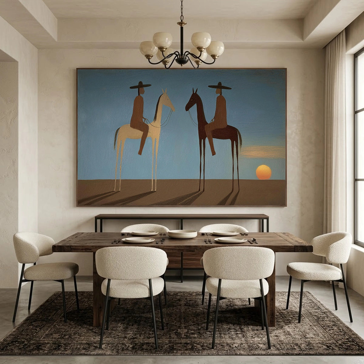 Western Cowboy Wall Art #AC077