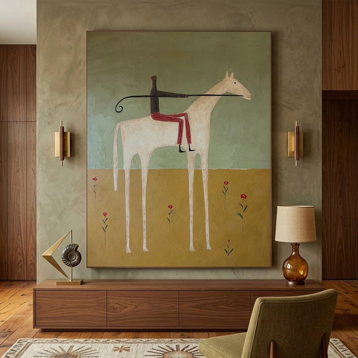 Western Cowboy Wall Art #AC065