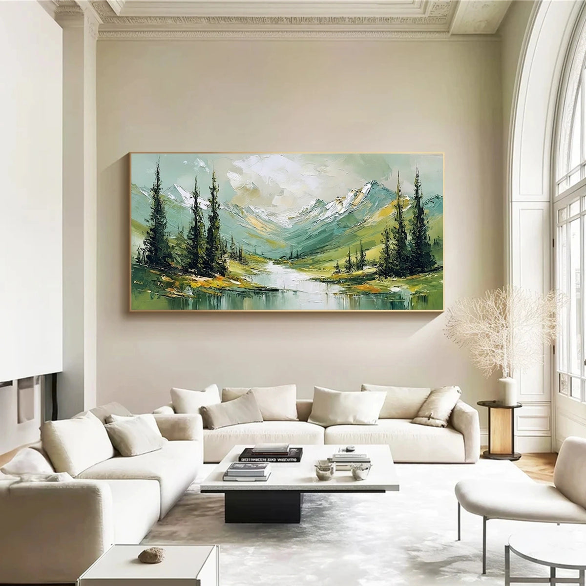 Abstract Mountain Wall Art #MM028