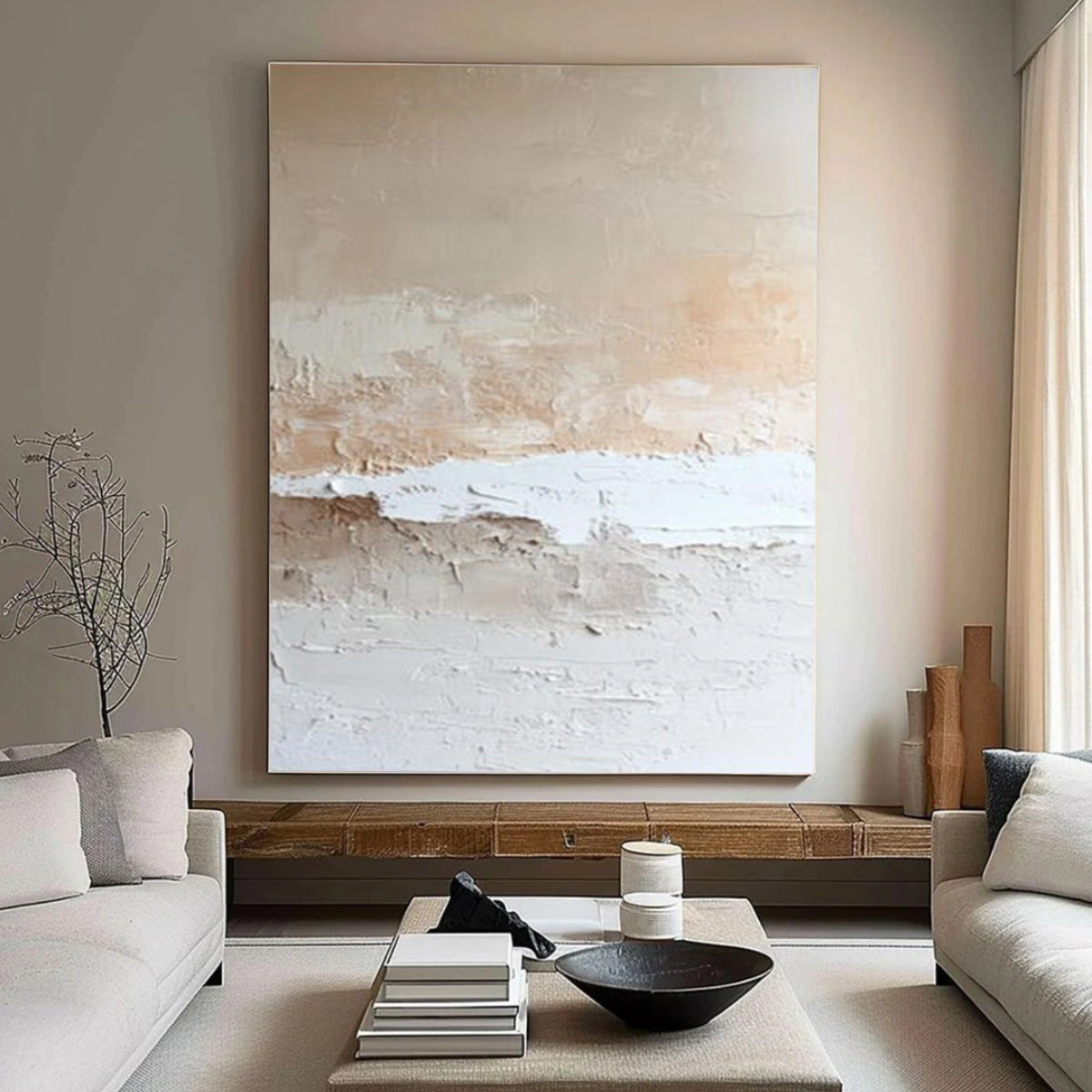 Abstract Textured Wall Art #AW011