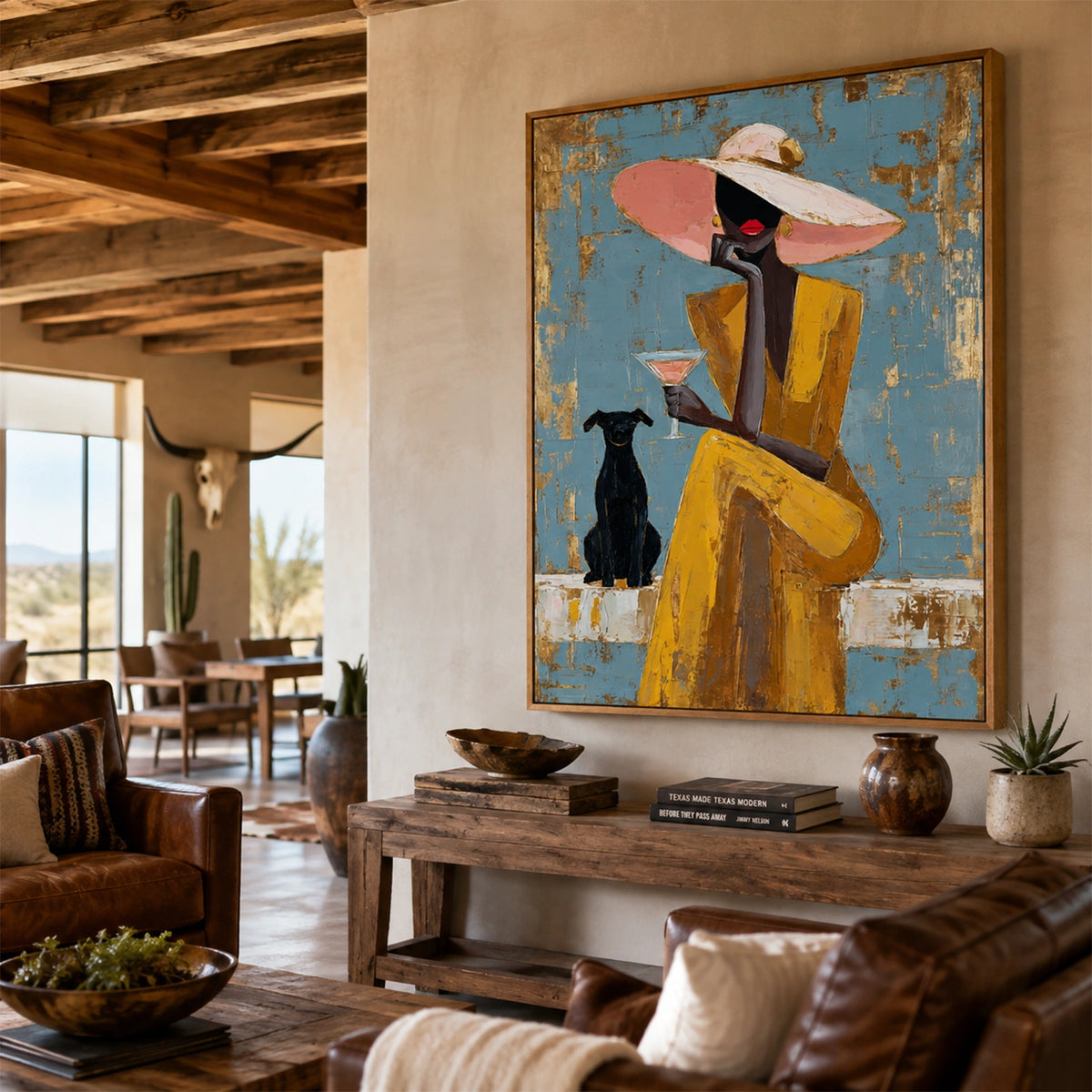 Western Cowboy Wall Art #AC037
