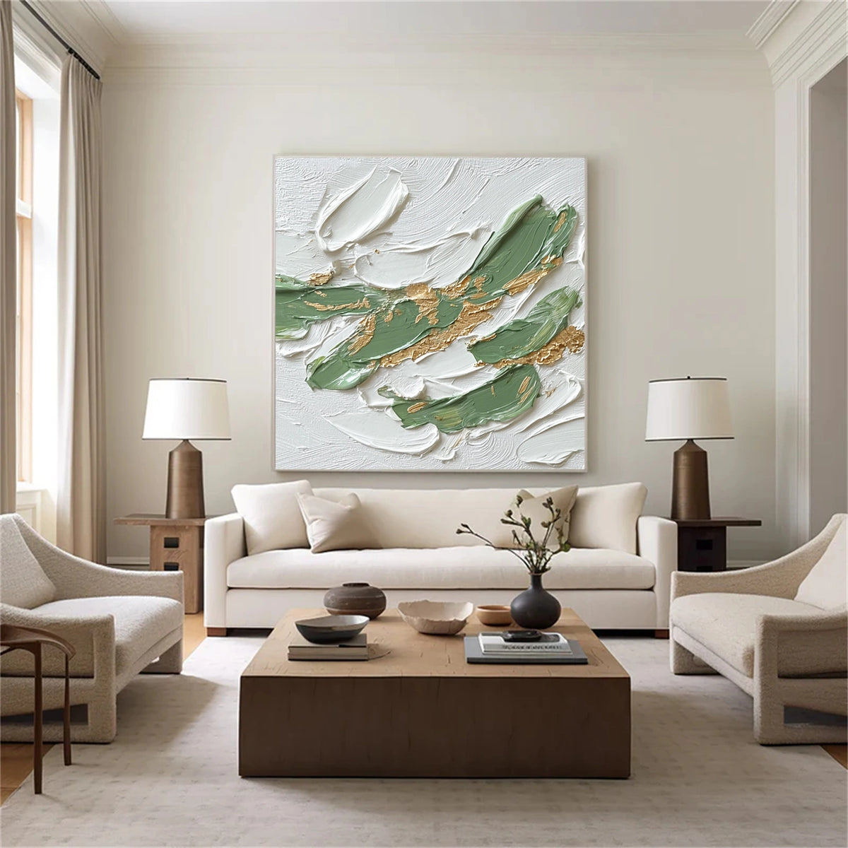 Abstract Textured Wall Art #AW029