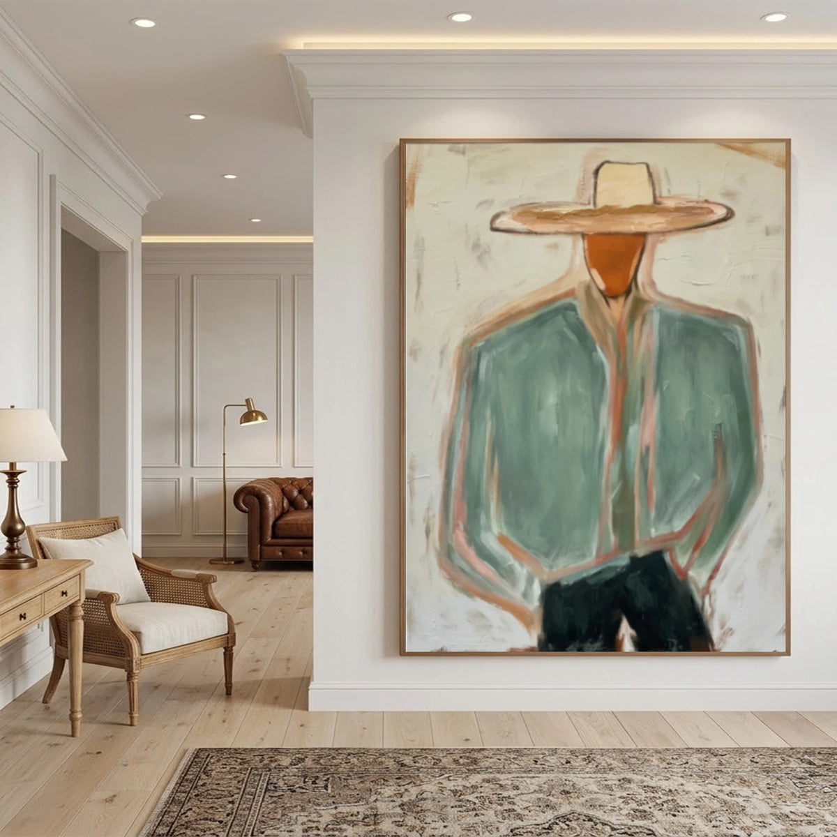 Western Cowboy Wall Art # AC107