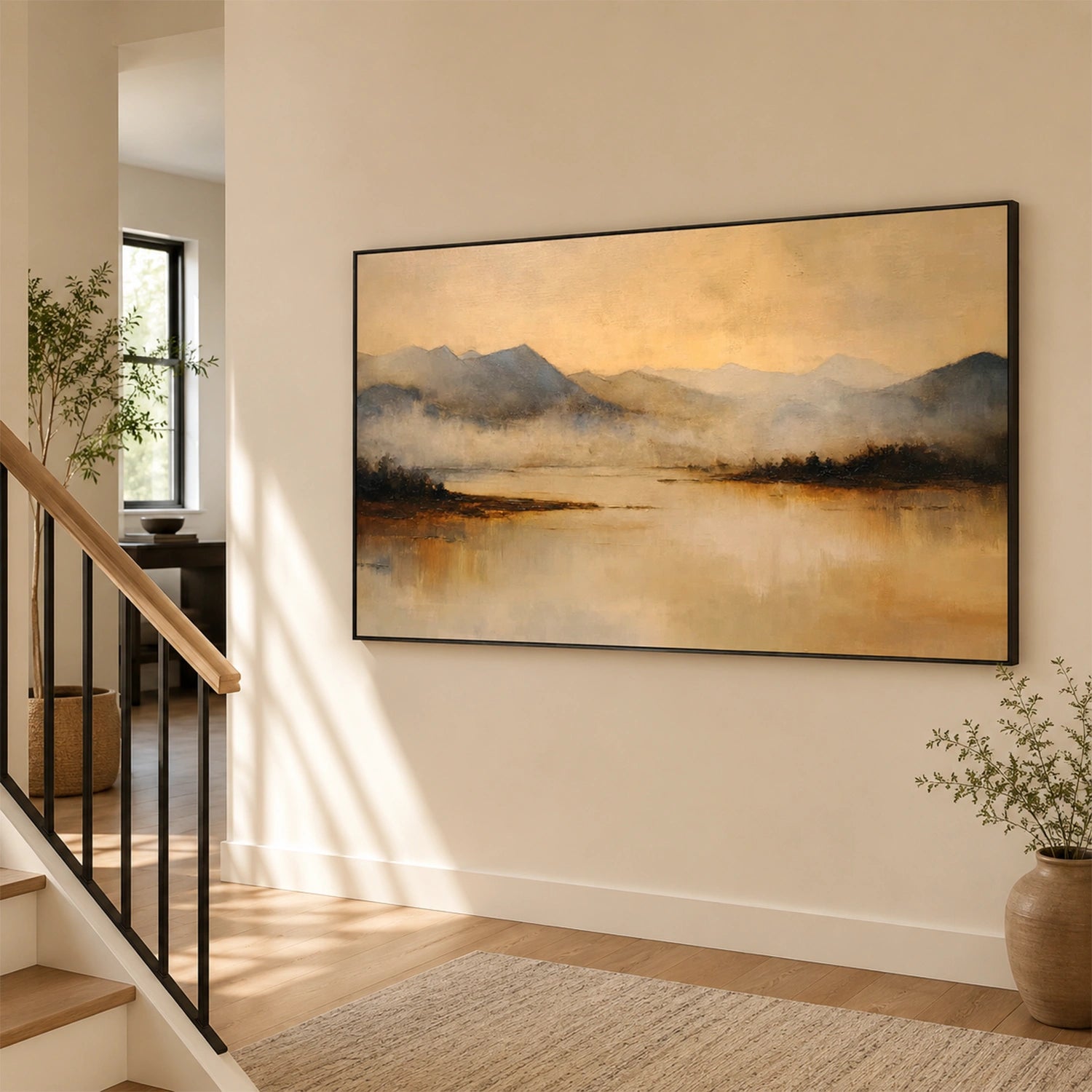 Abstract Mountain Wall Art #MM030