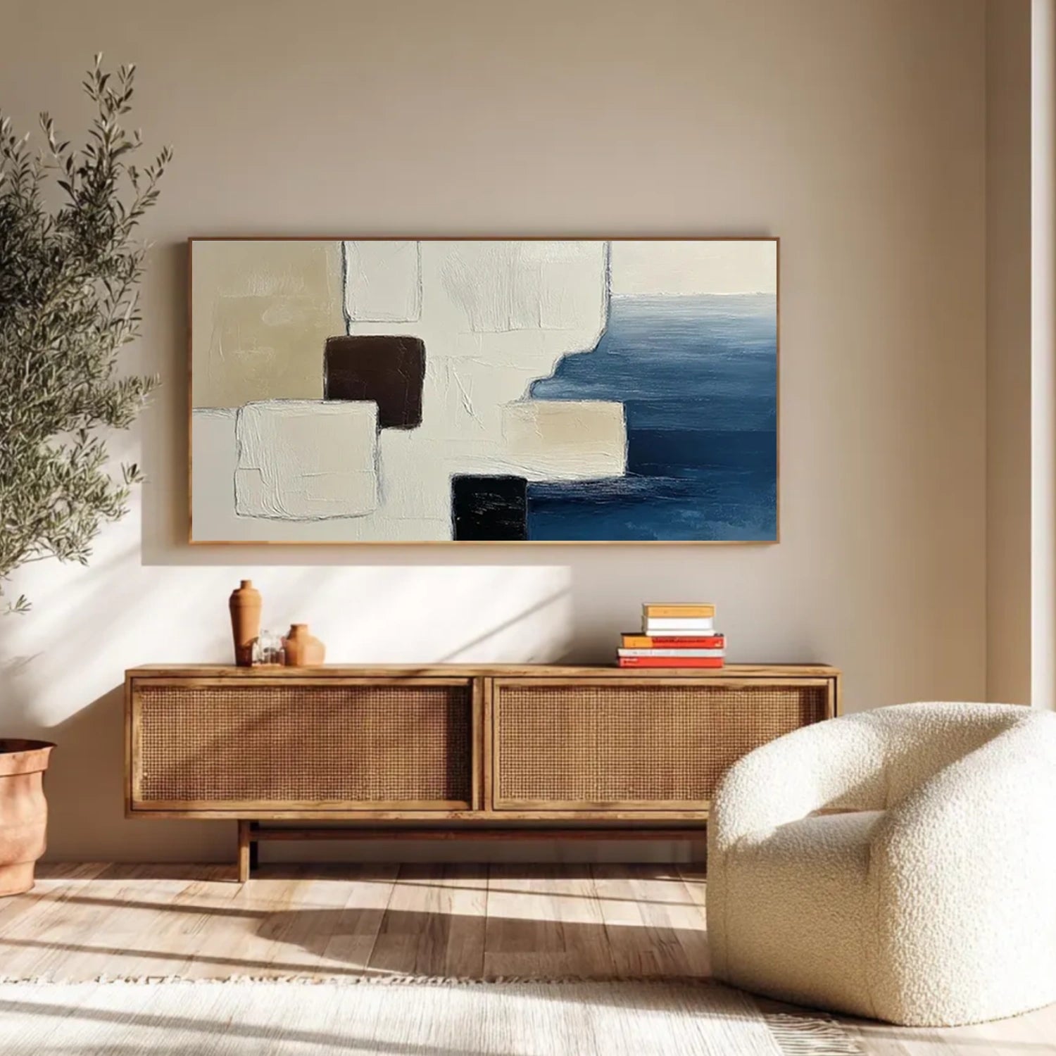 Abstract Textured Wall Art #AW033