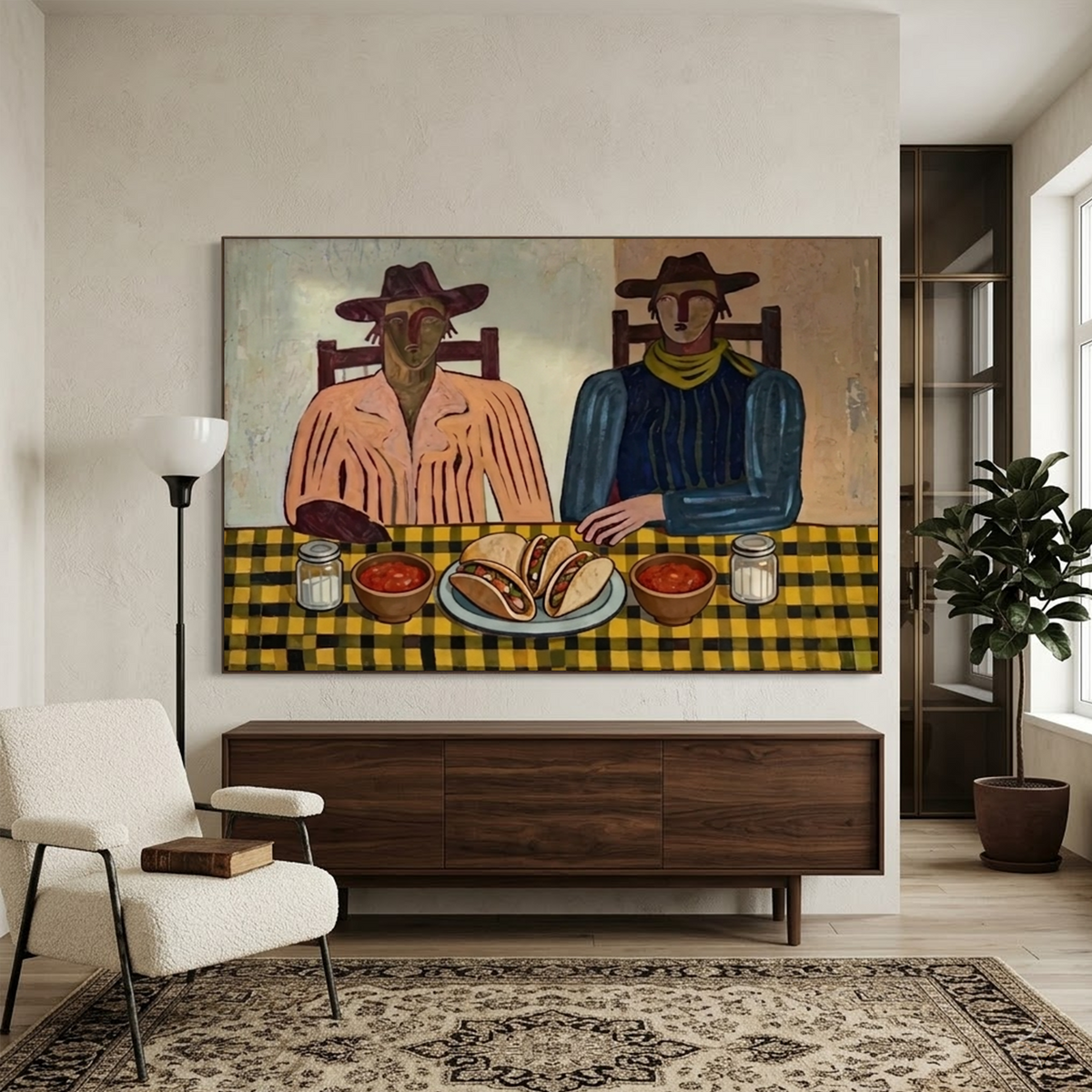 Western Cowboy Wall Art # AC129